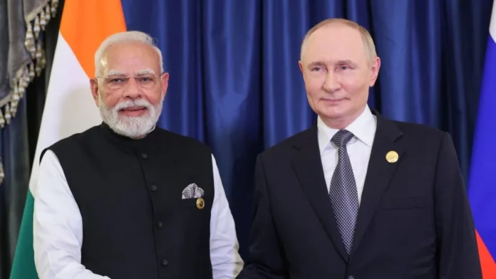 modi and putin