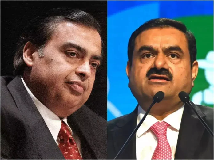 mukesh ambani and gautam adani