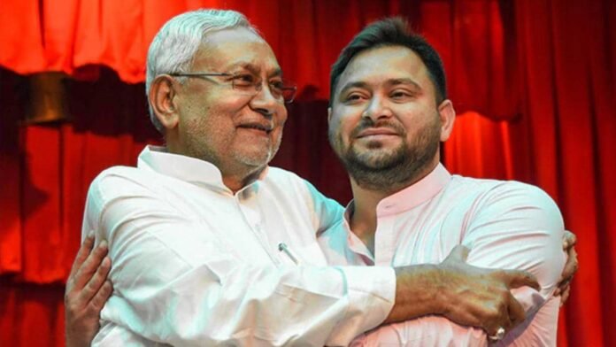 nitish kumar tejshwi yadav sixteen nine